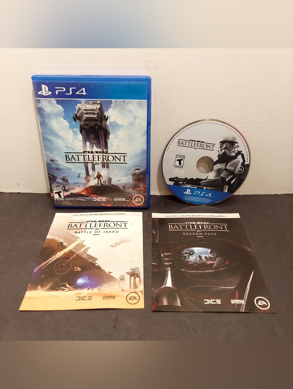 Star Wars: Battlefront PlayStation 4 PS4 Complete Cib Star Wars Battlefront Ps4